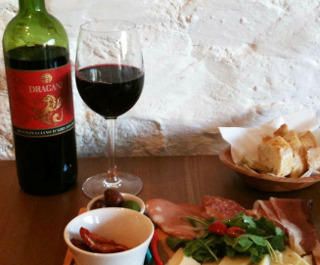 wine and food